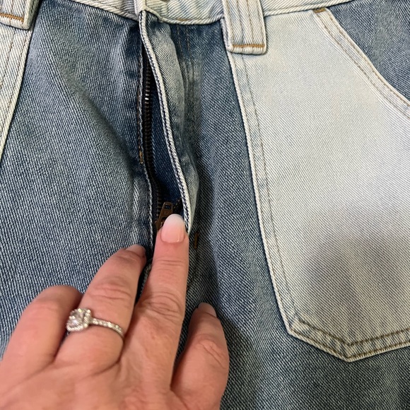 NWT PacSun color block Jean shorts - Picture 7 of 7